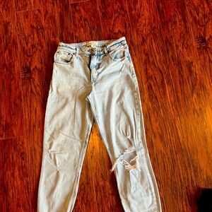 Abercrombie & Fitch The Mom High Rise Jeans 4 Long